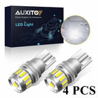 4X T10 194 168 W5W 2825 LED License Plate Interior Light Bulb 6500K