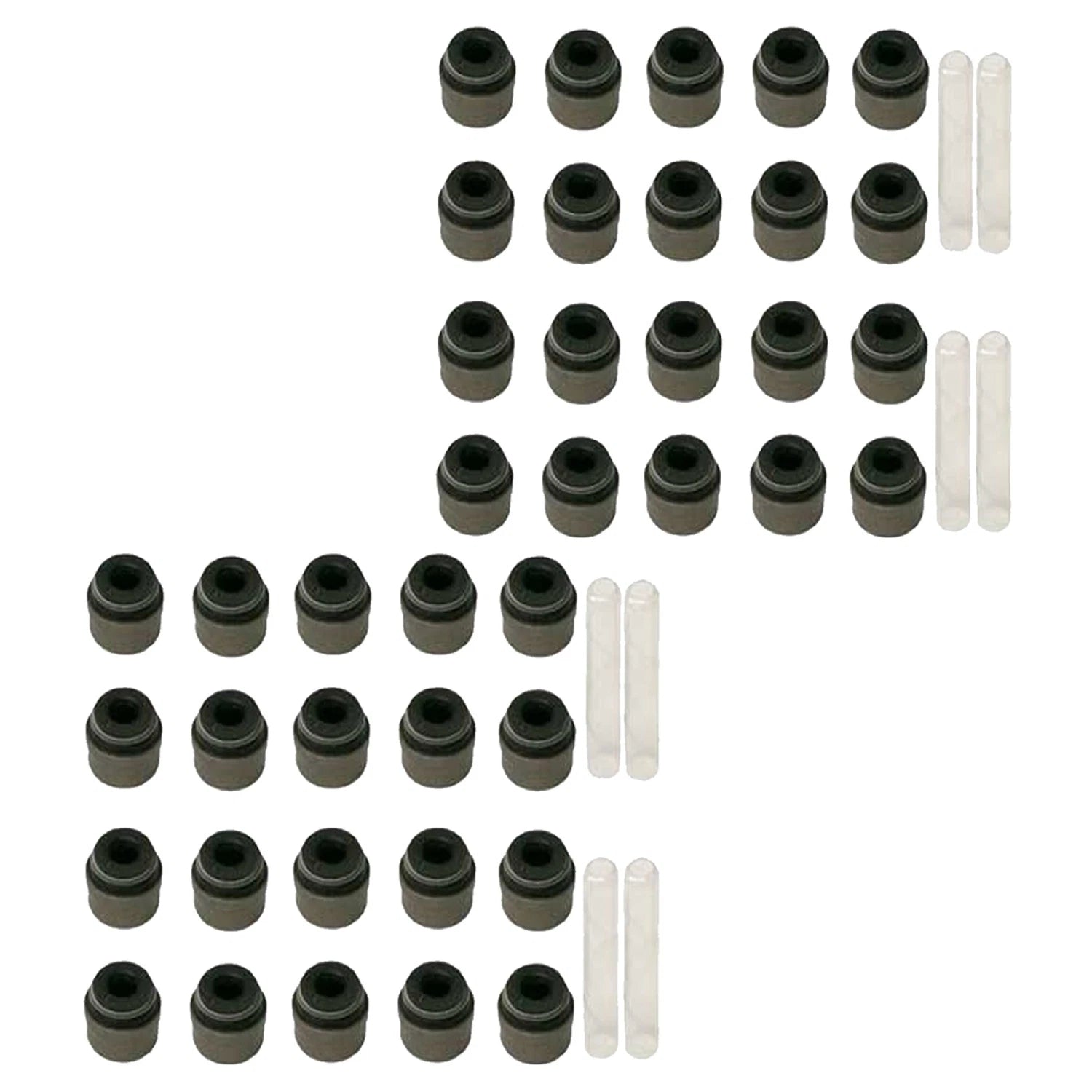 2X Engine Valve Stem Oil Seal Set for BMW E60 M5 E63 E64 M6 (2005–2010)