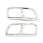 Stainless Steel Exhaust Muffler Tail Pipe Cover for Volvo XC90 (2015-2019)