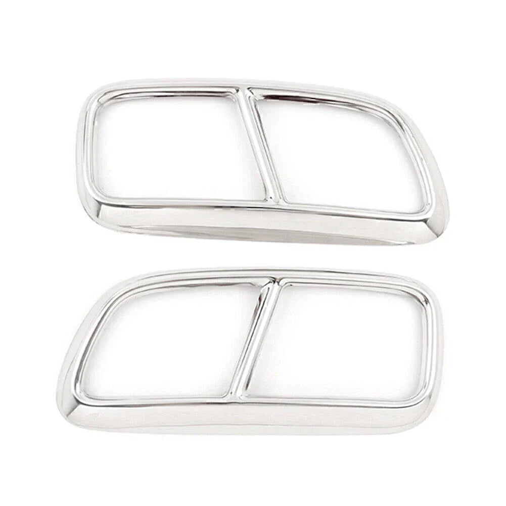 Stainless Steel Exhaust Muffler Tail Pipe Cover for Volvo XC90 (2015-2019)