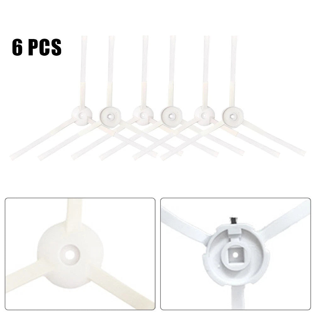 Set of 6 Side Brushes for Tefal Explorer RG7447 (60 Series)