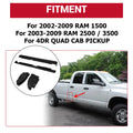 Pair Rocker Panels & Cab Corners for Dodge Ram 1500 2500 3500 (2002–2008)