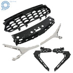 Front Bumper Grille with Chrome Trim for Chevrolet Trax RS (2023-2024)