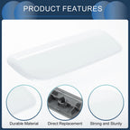 Front Right Washer Nozzle Cover Cap for Honda Accord VIII (2011–2013) White