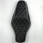 2-up Diamond Stitch Leather Seat for Harley XL883N XL883L XL883X (2005–2013)