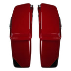 Hard Saddlebags for Harley Touring FLHX (2014–2024) Billiard Red/Vivid Black