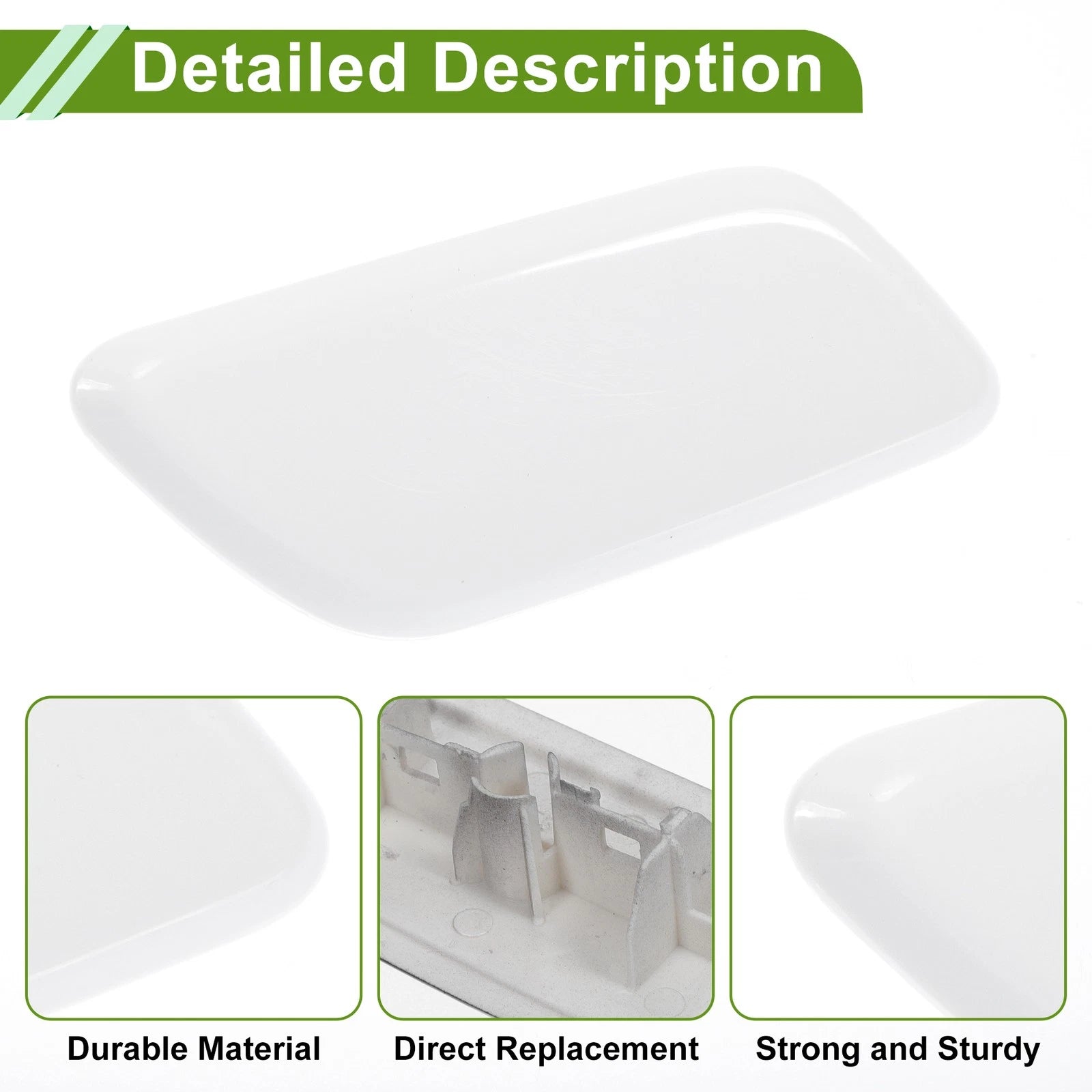 Right Washer Nozzle Cover for Toyota Land Cruiser (2013–2015) 85353-60050 Unpainted