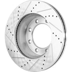 Disc Brake & Pad Kit for Ford F-250 Super Duty (2013–2022) Cross-drilled