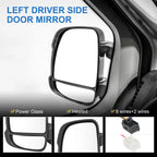 Manual Door Mirror for RAM ProMaster 1500 2500 3500 (2014–2023) Left Side