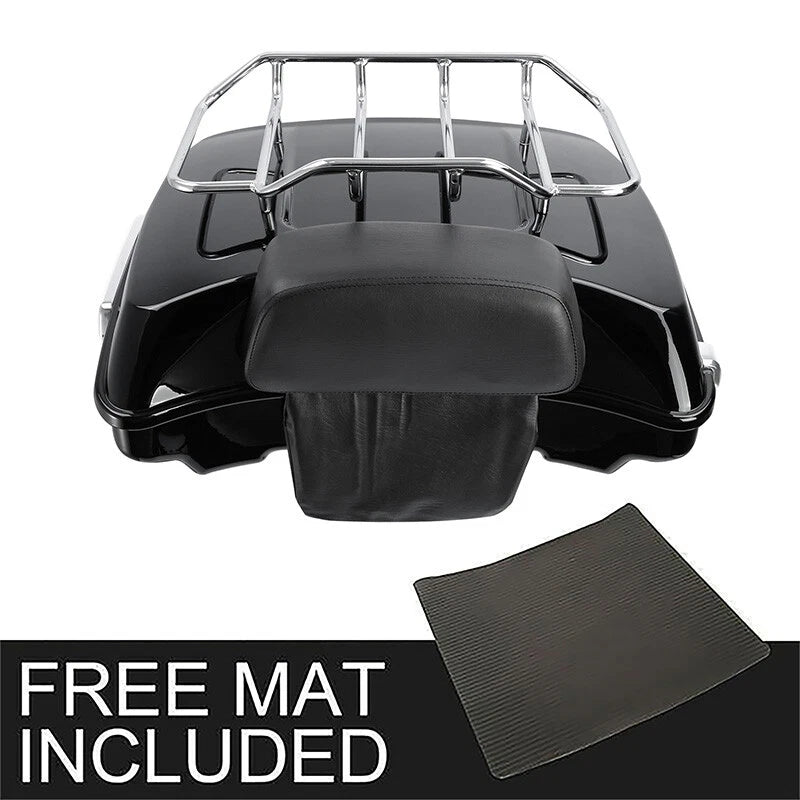 Razor Trunk Backrest Pad for Harley Touring Street Road Glide (2014–2026)