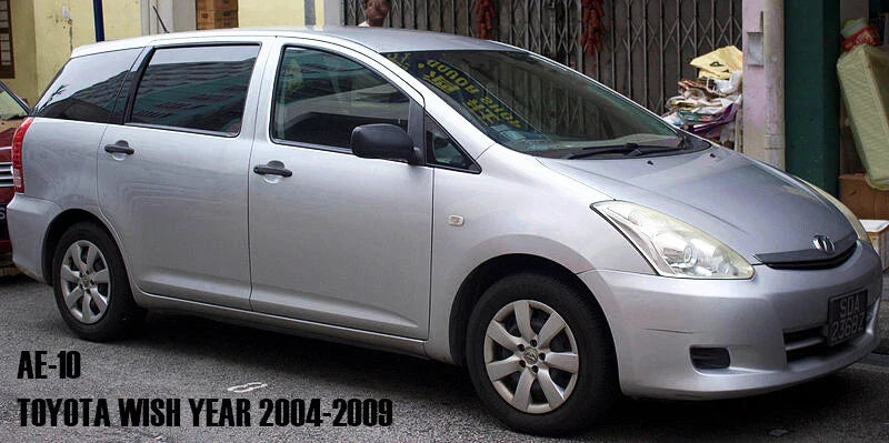 Chrome Door Handle Cover Insert for Toyota Wish AE10 AE20 (2004-2008)