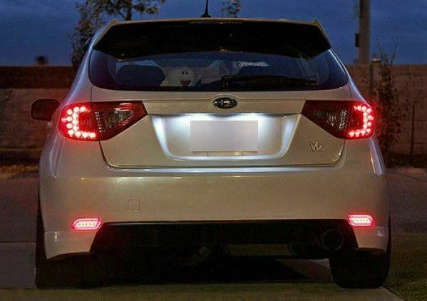 LED Rear Bumper Reflector for Subaru WRX STI Impreza (2015-2016)