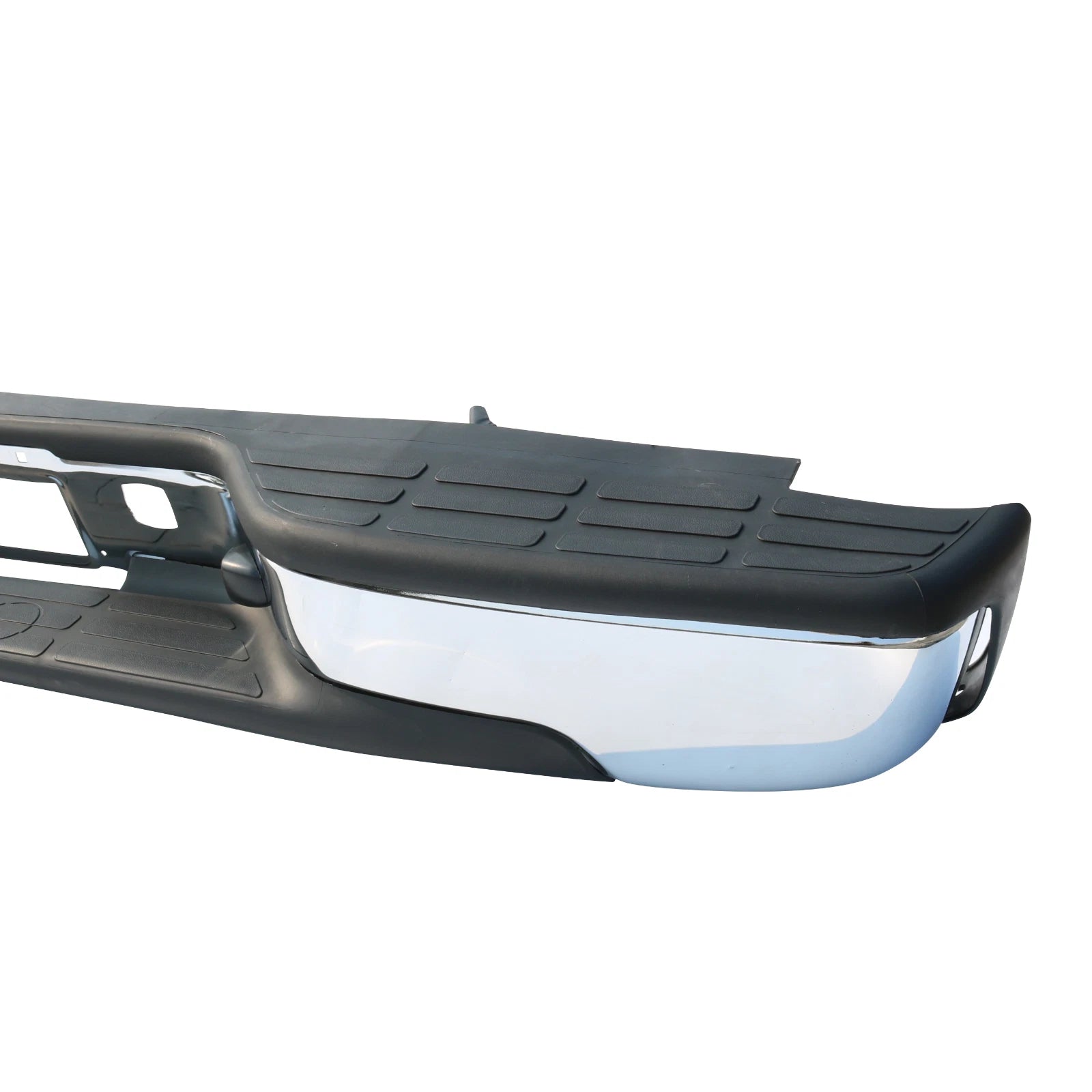 Chrome Rear Bumper for Chevy Silverado GMC Sierra 1500 2500 (1999–2007)