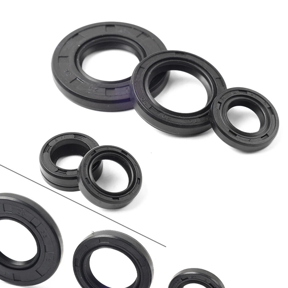 Set of 5 Engine Gear Shaft Oil Seals for Yamaha YBR125 (2005–2017)