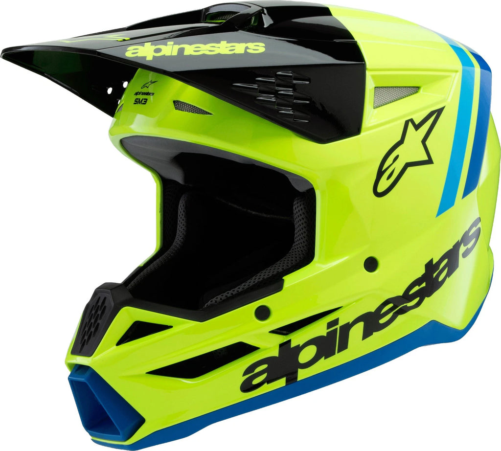 Alpinestars SM3 Youth Radium Helmet for Off-Road & MX (Youth Large)