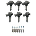 Set of 6 Ignition Coils & 6 Spark Plugs for Camaro CTS V6