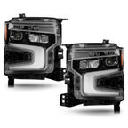 LED Headlight Set for Chevy Silverado 1500 LT/RST (2022–2026) Left+Right