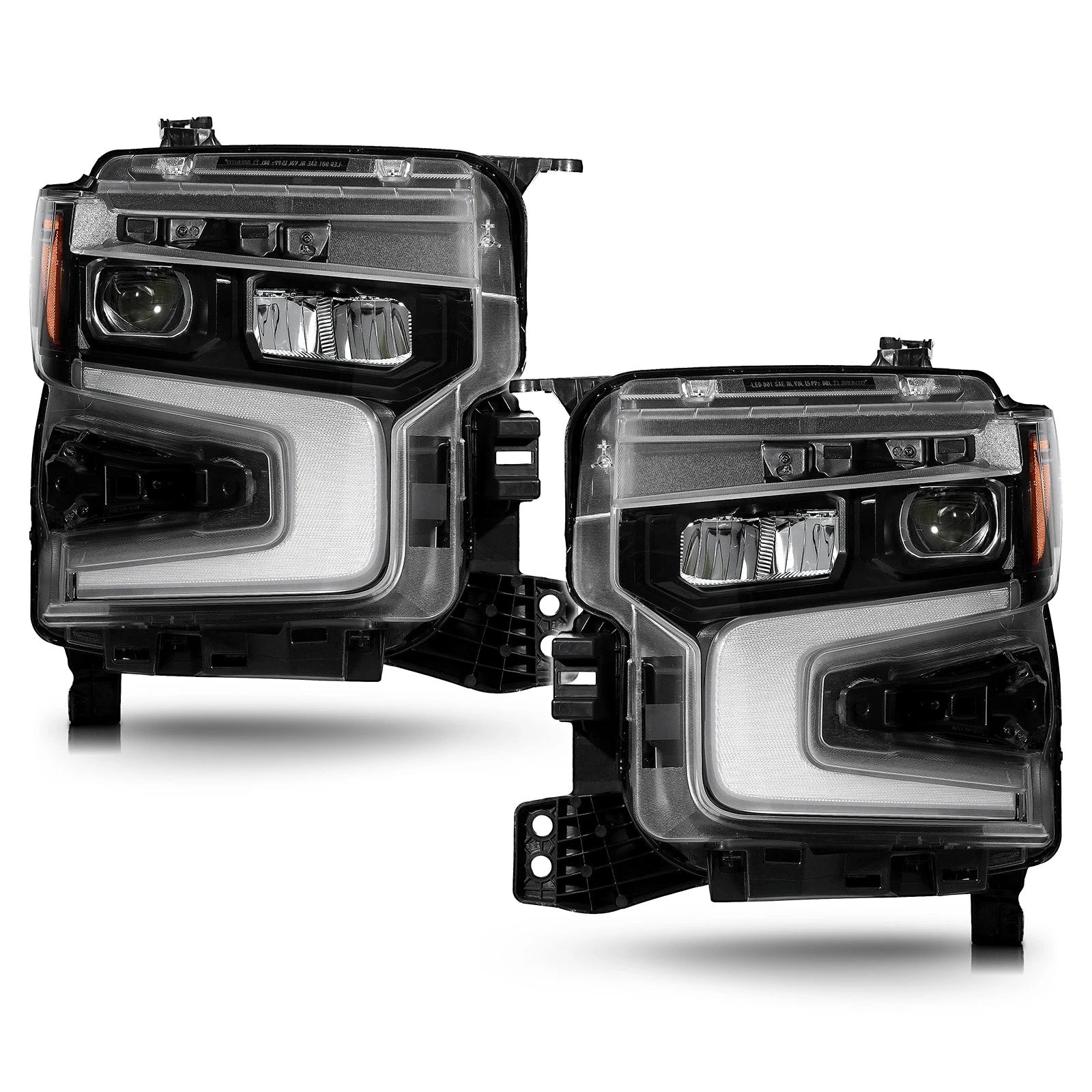 LED Headlight Set for Chevy Silverado 1500 LT/RST (2022–2026) Left+Right