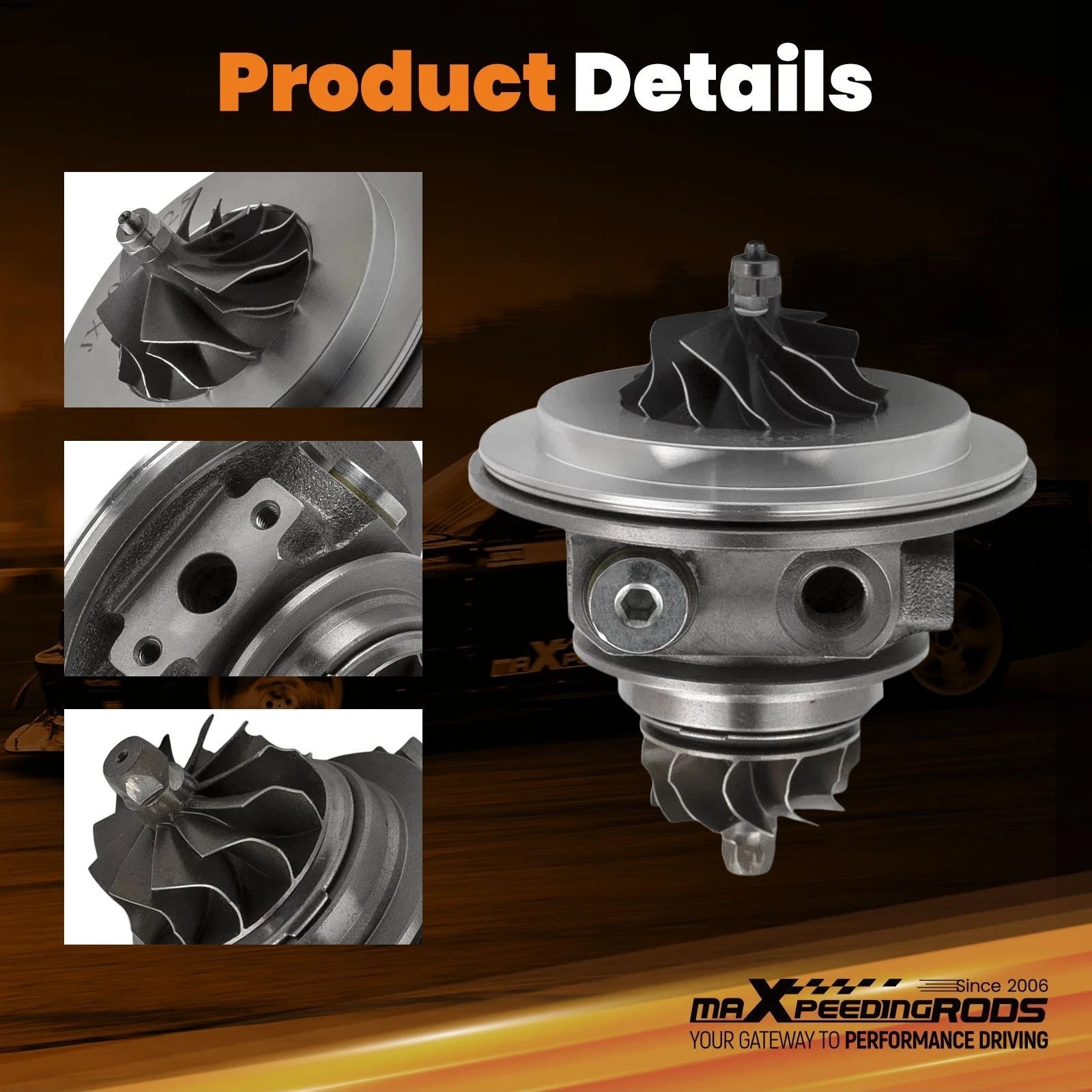 Turbo Cartridge for Audi VW Seat Skoda 2.0 TFSI TSI (2005–2015)