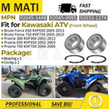 Front Wheel Bearings Kit for Kawasaki Brute Force 650 750 (2003–2020) KVF650 KVF750