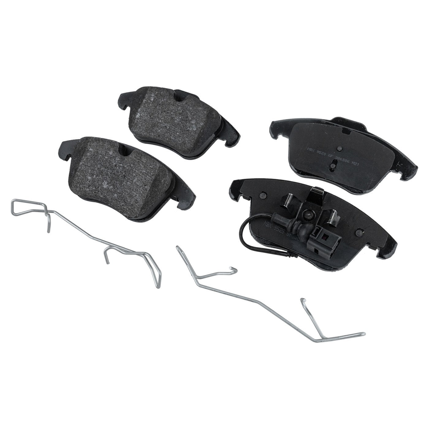 Set of 4 NAO Brake Pads for Volkswagen Passat (2014–2021)
