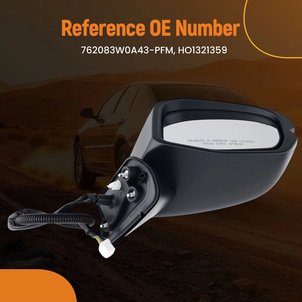 Power Right Side Mirror for Honda HR-V (2023) 762083W0A43 Heated Signal