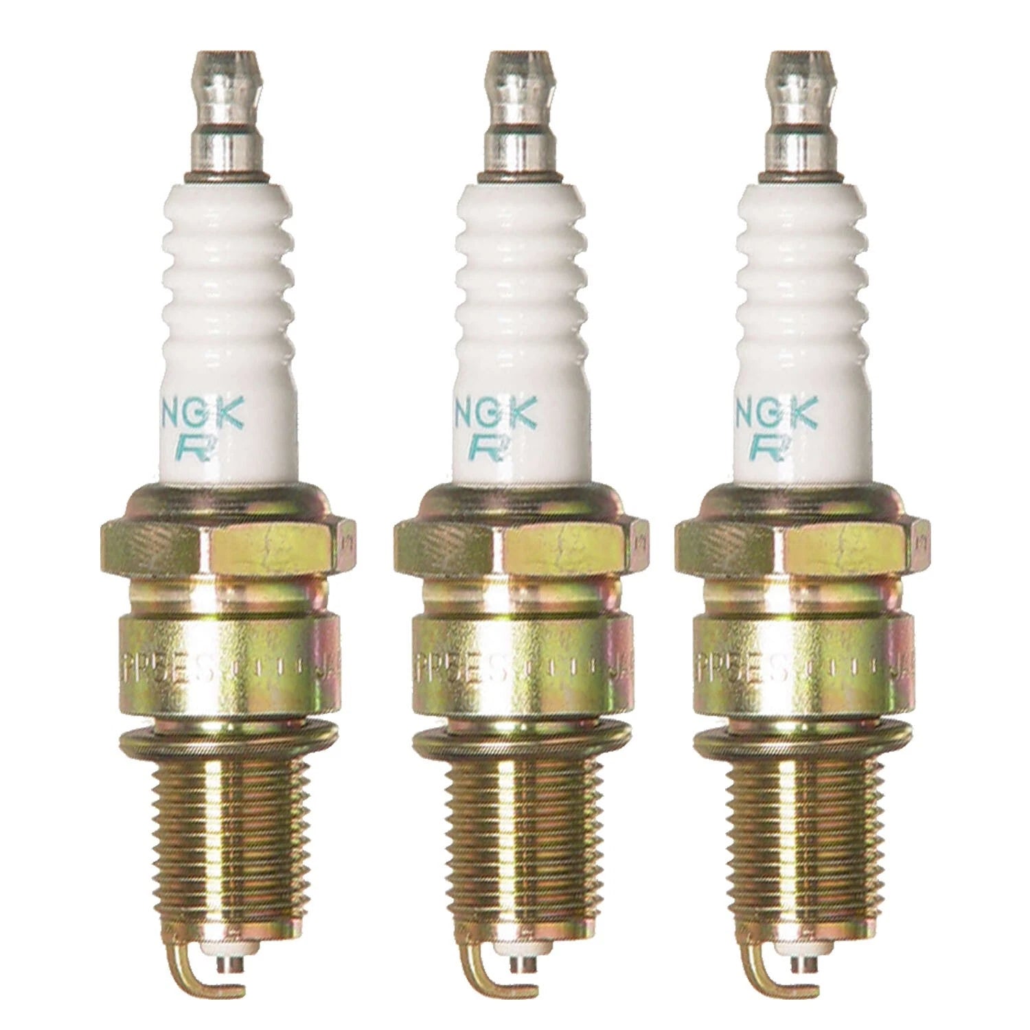 Set of 3 NGK Standard Spark Plugs for BMW Jaguar Rover Mazda Nissan Toyota VW