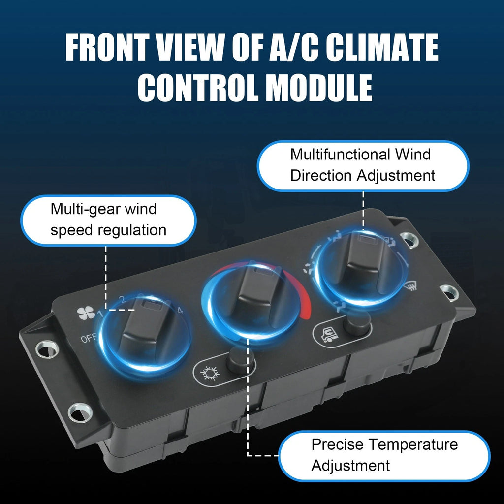 HVAC Temperature Control Panel for Mack CHU/CXN/GU