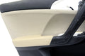 Front Right Door Panel Insert for Acura TSX (2009–2014) Beige Leather