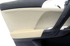 Front Right Door Panel Insert for Acura TSX (2009–2014) Beige Leather