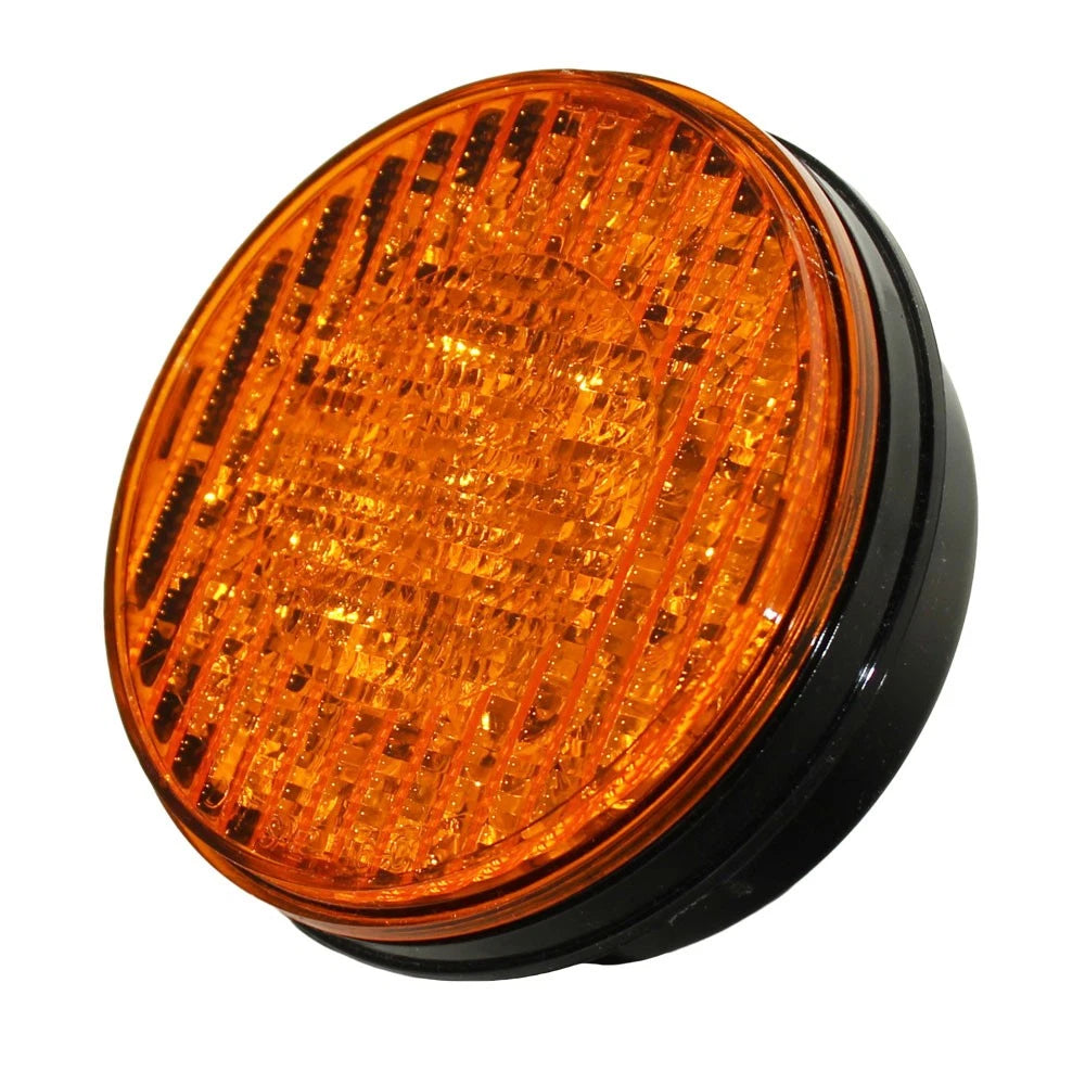 4" Round Amber LED Light for Universal Products (Replaces 1-019-01-181)