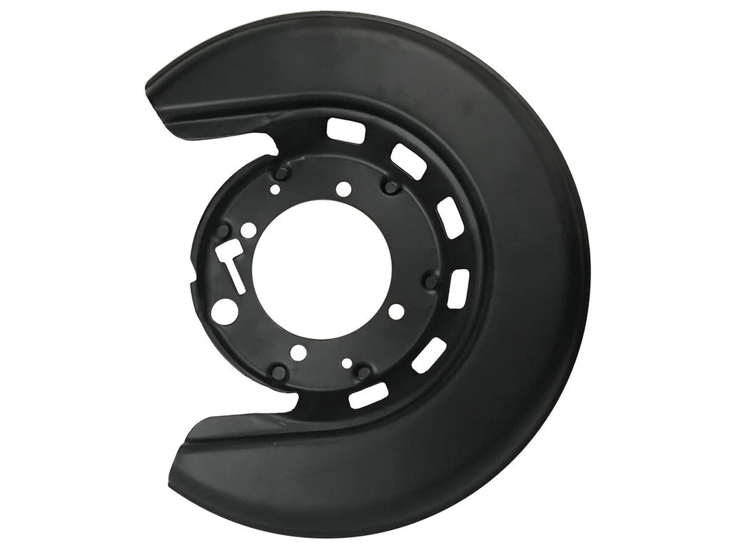 Rear Brake Rotor Backing Shield Plates Black Left and Right for Corvette (1965–1982)
