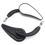 Flame Side Mirrors for Harley (1984–2014) - Black