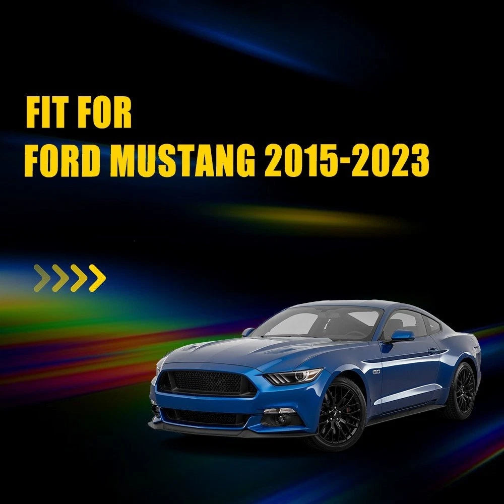 4X Smoked Purple LED Rear Side Bumper Marker Lights for Ford Mustang (2015–2023)