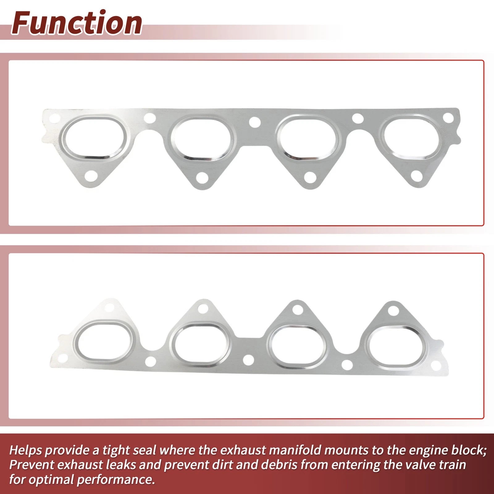 Exhaust Manifold Header Gasket for Honda Civic (1987–2001) No. 18115P2A004
