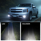 LED Fog Lights for Chevy Avalanche Suburban Tahoe GMC Yukon Acadia (2007–2014)