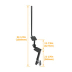 2X Trailer Steps with Handle for Bass Boat (Year Range Not Specified)