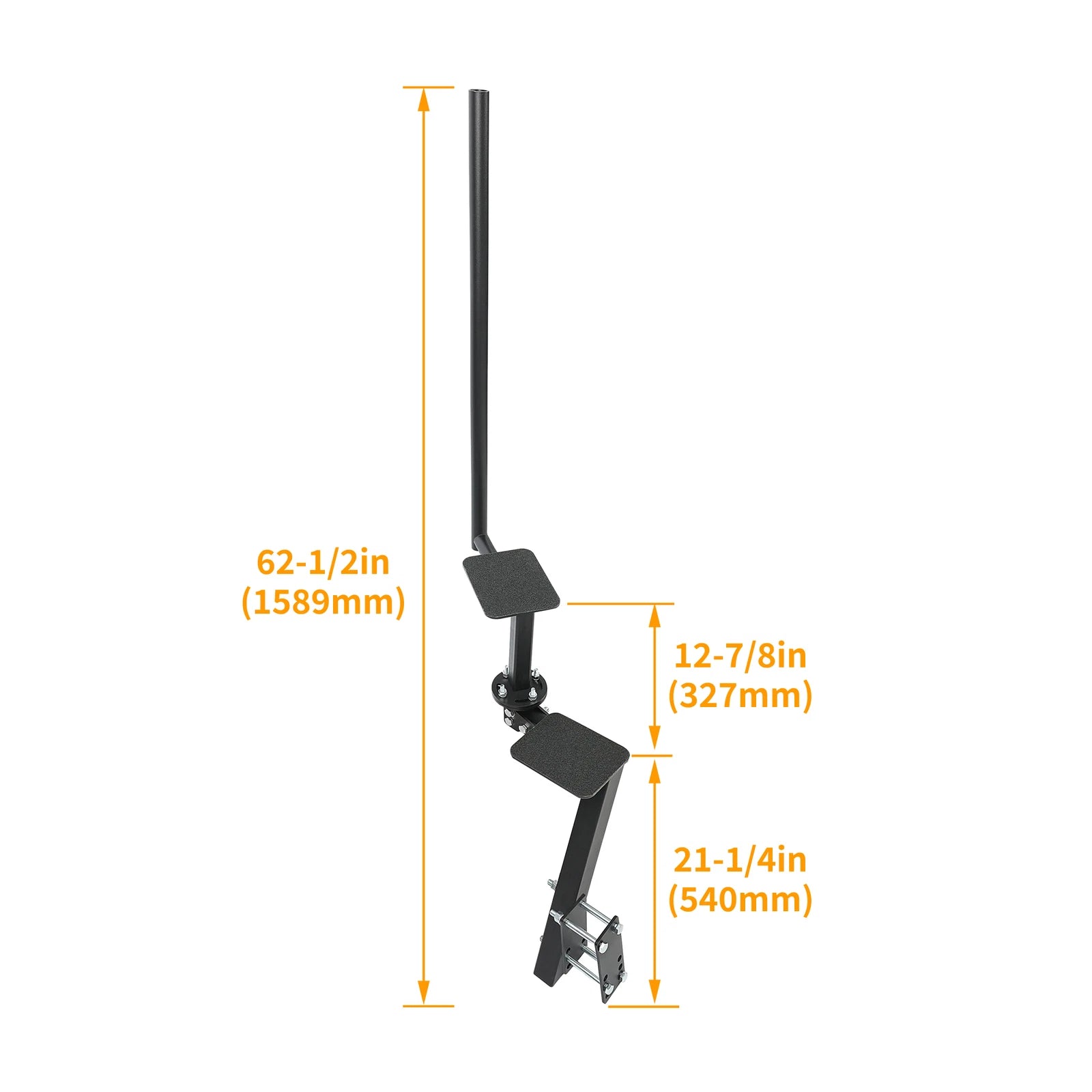 2X Trailer Steps with Handle for Bass Boat (Year Range Not Specified)