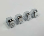 Heater A/C Fan Vent Temperature Control Knobs Set of 4 for Chevy (1967–1981)