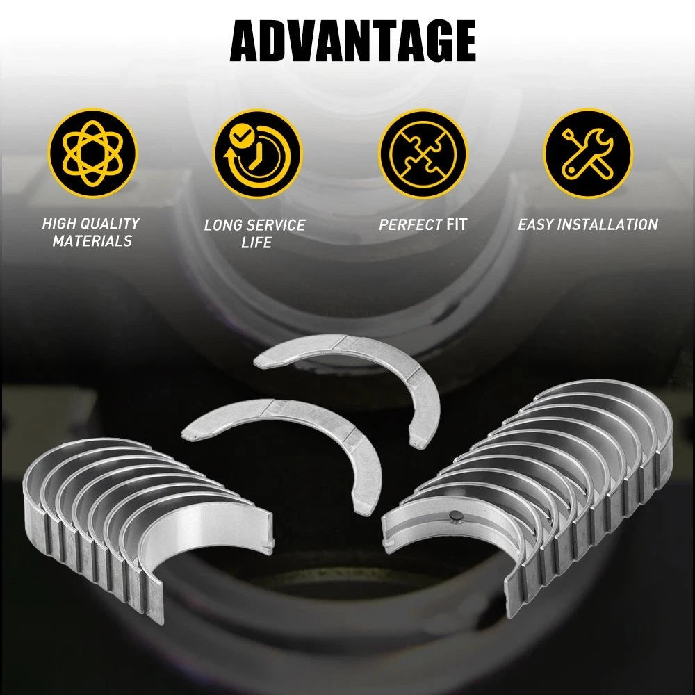 Connecting Rod Bearings & Main Set Bearings for Hyundai Kia 1.6L Turbo (2013–2020)