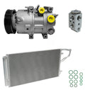 AC Compressor Kit with Condenser Replacement for Kia Optima 2.4L (2011–2015)