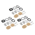 3 Pack Carburetor Kit for Polaris Kawasaki CDKII 38 40 42 (PWC)