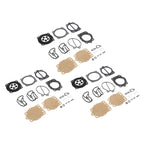 3 Pack Carburetor Kit for Polaris Kawasaki CDKII 38 40 42 (PWC)