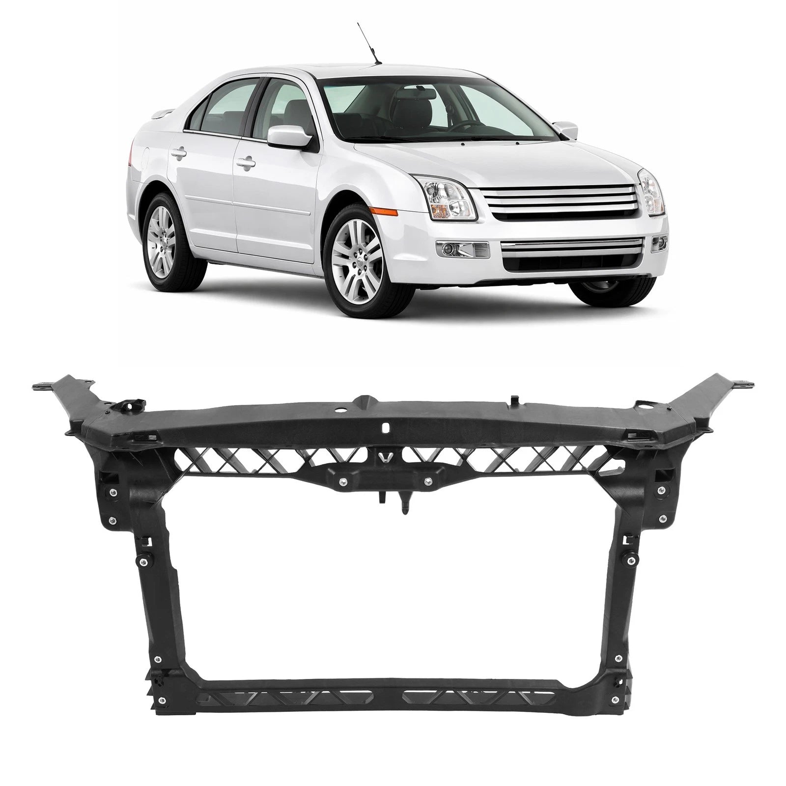 Radiator Support Assembly for Ford Fusion Mercury Milan Zephyr (2006–2009) FO1225184