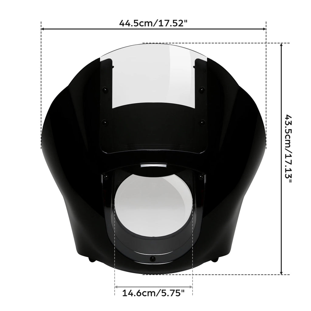 Quarter Fairing Windshield Kit for Harley Sportster Dyna