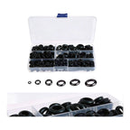 260pcs Black Rubber Grommet Kit for Auto RV Marine Wiring Protection