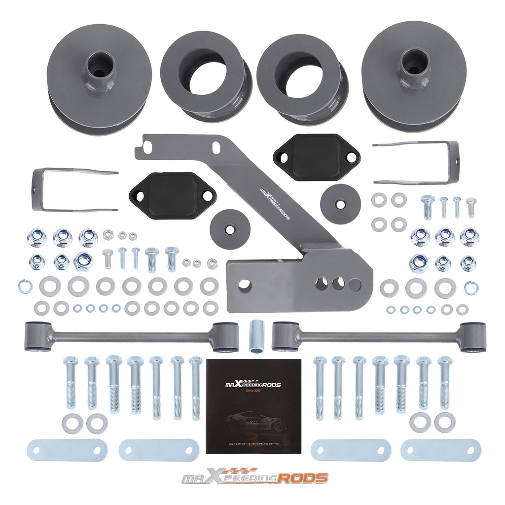 2" Front & Rear Leveling Lift Kit for Jeep Wrangler JK (2007-2018)