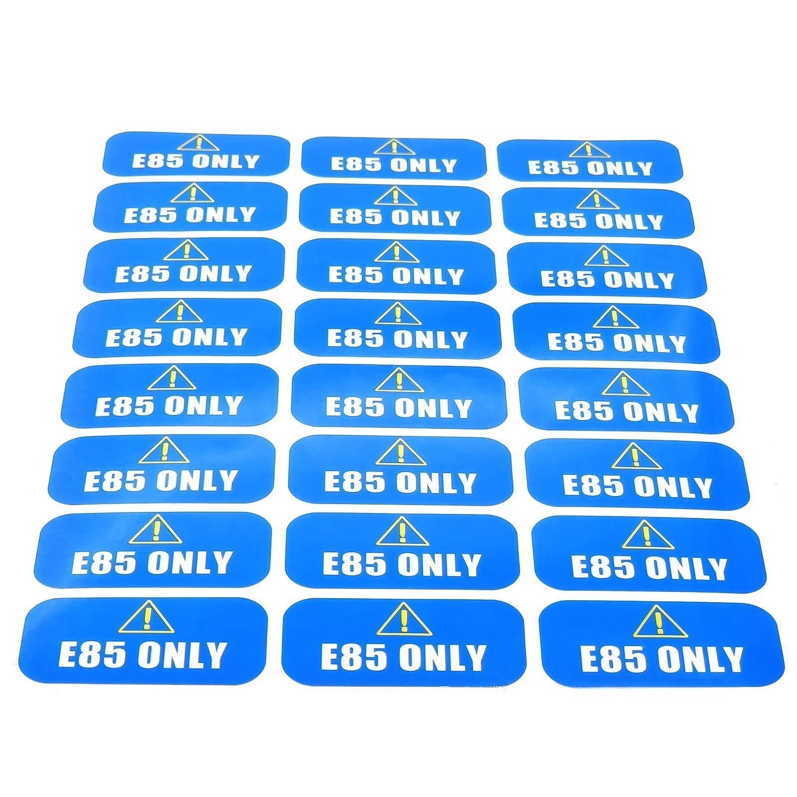 E85 Weather Proof Sticker for Universal Use