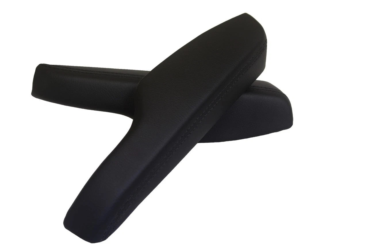 Leather Synthetic Door Armrest Cover for Dodge Charger (2011–2019) Black