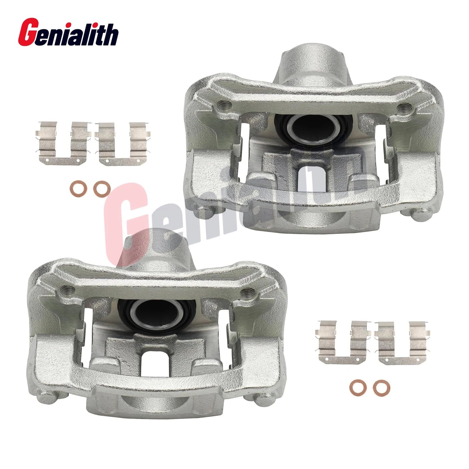 2X Rear Brake Calipers with Bracket for Kia Sportage Hyundai Tucson (2011–2015)